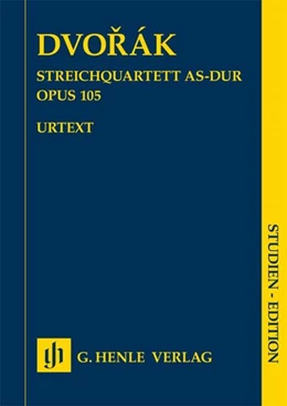 Abbildung von Dvorák / Jost | Streichquartett As-dur op. 105 SE | 1. Auflage | 2016 | beck-shop.de