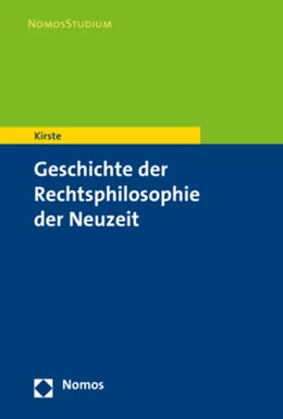 Abbildung von Kirste | Geschichte der Rechtsphilosophie der Neuzeit | 1. Auflage | 2025 | beck-shop.de