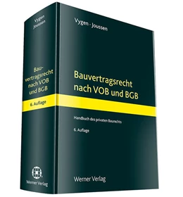 Abbildung von Vygen / Joussen | Bauvertragsrecht nach VOB und BGB | 6. Auflage | 2024 | beck-shop.de