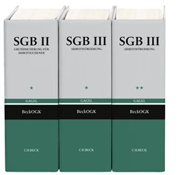 Abbildung von Gagel | beck-online.GROSSKOMMENTAR zum SGB: SGB II / SGB III (Gagel) | 92. Auflage | 2025 | beck-shop.de