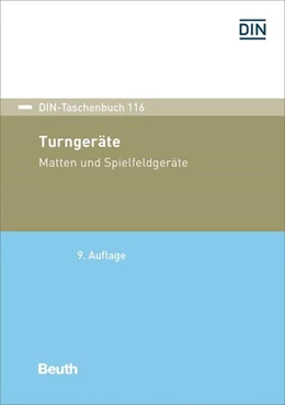 Abbildung von Turngeräte, Matten und Spielfeldgeräte | 9. Auflage | 2018 | beck-shop.de