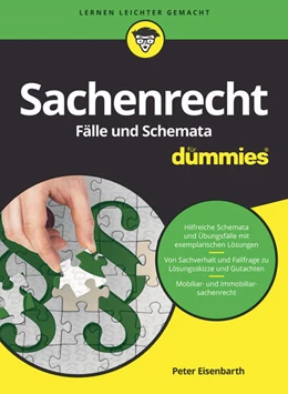 Abbildung von Eisenbarth | Sachenrecht Fälle und Schemata für Dummies | 1. Auflage | 2018 | beck-shop.de