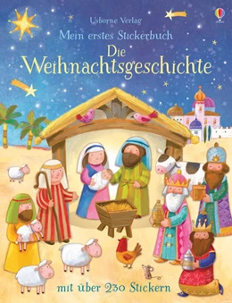 Abbildung von Brooks | Mein erstes Stickerbuch: Die Weihnachtsgeschichte | 1. Auflage | 2025 | beck-shop.de
