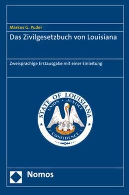 Abbildung von Puder | Das Zivilgesetzbuch von Louisiana | 1. Auflage | 2017 | beck-shop.de