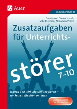 Abbildung von Diemar-Haub / Petersen | Zusatzaufgaben für Unterrichtsstörer 7-10 | 4. Auflage | 2024 | beck-shop.de