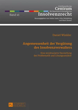 Abbildung von Winkler | Angemessenheit der Vergütung des Insolvenzverwalters | 1. Auflage | 2017 | 16 | beck-shop.de