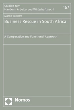 Abbildung von Wilhelm | Business Rescue in South Africa | 1. Auflage | 2017 | 167 | beck-shop.de
