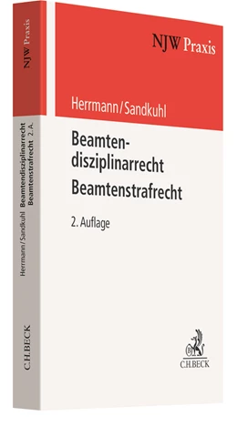 Abbildung von Herrmann / Sandkuhl | Beamtendisziplinarrecht - Beamtenstrafrecht | 2. Auflage | 2021 | Band 91 | beck-shop.de