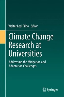 Abbildung von Leal Filho | Climate Change Research at Universities | 1. Auflage | 2017 | beck-shop.de