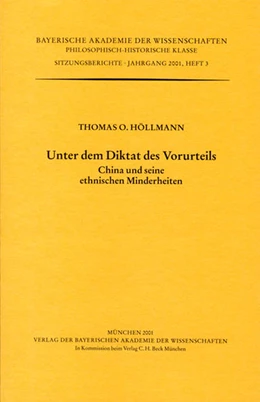 Abbildung von Höllmann, Thomas O. | Unter dem Diktat des Vorurteils | 1. Auflage | 2002 | Heft 2001/3 | beck-shop.de