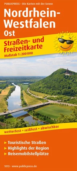 Abbildung von Nordrhein-Westfalen Ost Straßen- und Freizeitkarte 1 : 200 000 | 1. Auflage | 2017 | beck-shop.de