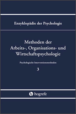 Abbildung von Greif / Hamborg | Methoden der Arbeits-, Organisations- und Wirtschaftspsychologie (B/III/3) | 1. Auflage | 2018 | beck-shop.de
