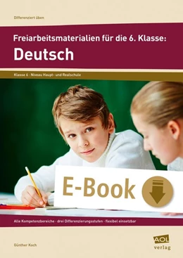 Abbildung von Koch | Freiarbeitsmaterialien für die 6. Klasse: Deutsch | 1. Auflage | 2017 | beck-shop.de