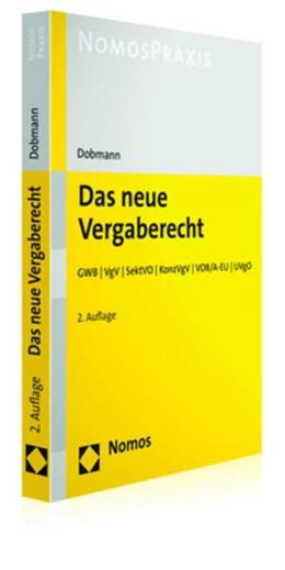 Abbildung von Dobmann | Das neue Vergaberecht | 2. Auflage | 2018 | beck-shop.de