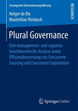 Abbildung von de Bie / Rimbach | Plural Governance | 1. Auflage | 2017 | beck-shop.de