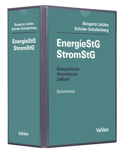 Abbildung von Bongartz / Jatzke | Energiesteuer, Stromsteuer, Zolltarif: EnergieStG, StromStG | 20. Auflage | 2024 | beck-shop.de