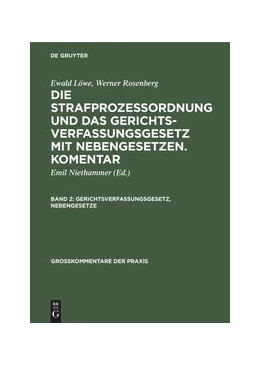 Abbildung von Niethammer | Gerichtsverfassungsgesetz, Nebengesetze | 20. Auflage | 1956 | beck-shop.de