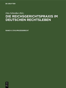 Abbildung von Schreiber | Zivilprozeßrecht | 1. Auflage | 1983 | beck-shop.de
