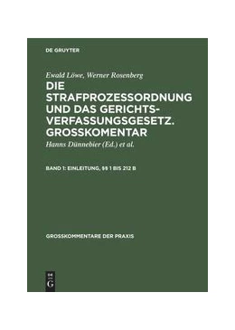 Abbildung von Dünnebier / Gollwitzer | Einleitung, §§ 1 bis 212 b | 22. Auflage | 1971 | beck-shop.de