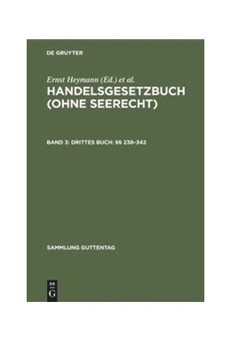 Abbildung von Heymann / Emmerich | Drittes Buch: §§ 238–342 | 1. Auflage | 1989 | beck-shop.de