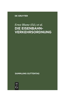 Abbildung von Blume / Weirauch | Die Eisenbahn-Verkehrsordnung | 3. Auflage | 1926 | 91 | beck-shop.de