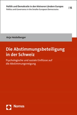 Abbildung von Heidelberger | Die Abstimmungsbeteiligung in der Schweiz | 1. Auflage | 2018 | 15 | beck-shop.de