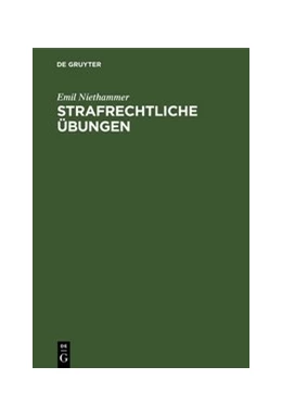 Abbildung von Niethammer | Strafrechtliche Übungen | 1. Auflage | 1948 | beck-shop.de