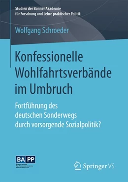Abbildung von Schroeder | Konfessionelle Wohlfahrtsverbände im Umbruch | 1. Auflage | 2016 | beck-shop.de