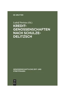 Abbildung von Parisius | Kreditgenossenschaften nach Schulze-Delitzsch | 1. Auflage | 1895 | 1 | beck-shop.de