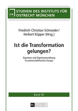 Abbildung von Küpper / Schroeder | Ist die Transformation gelungen? | 1. Auflage | 2017 | beck-shop.de