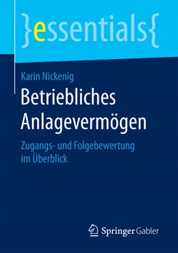 Abbildung von Nickenig | Betriebliches Anlagevermögen | 1. Auflage | 2017 | beck-shop.de