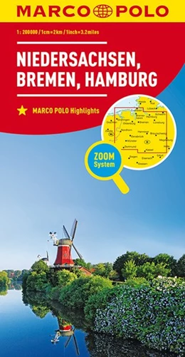 Abbildung von MARCO POLO Karte Deutschland Blatt 3 Niedersachsen, Bremen, Hamburg 1:200 000 | 6. Auflage | 2017 | beck-shop.de