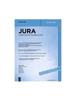 Abbildung von JURA - Juristische Ausbildung | 1. Auflage | 2025 | beck-shop.de