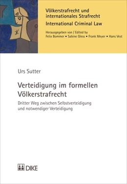 Abbildung von Sutter | Verteidigung im formellen Völkerstrafrecht | 1. Auflage | 2012 | 1 | beck-shop.de