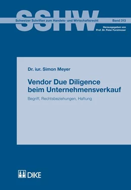 Abbildung von Meyer | Vendor Due Diligence beim Unternehmensverkauf | 1. Auflage | 2013 | 313 | beck-shop.de