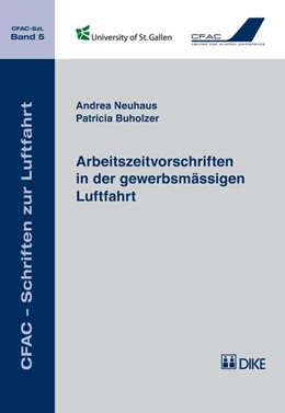 Abbildung von Neuhaus / Buholzer | Arbeitszeitvorschriften in der gewerbsmässigen Luftfahrt | 1. Auflage | 2013 | 5 | beck-shop.de