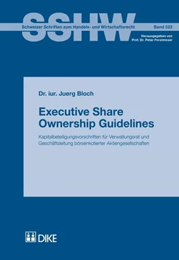 Abbildung von Bloch | Executive Share Ownership Guidelines | 1. Auflage | 2014 | beck-shop.de