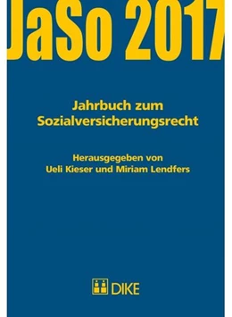 Abbildung von Beck / Kieser | Jahrbuch zum Sozialversicherungsrecht 2017 | 1. Auflage | 2017 | beck-shop.de