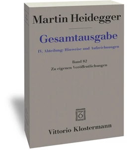 Abbildung von Heidegger / Herrmann | Zu eigenen Veröffentlichungen | 1. Auflage | 2017 | beck-shop.de