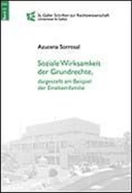 Abbildung von Sorrosal | Soziale Wirksamkeit der Grundrechte, dargestellt am Beispiel der Einelternfamilie | 1. Auflage | 2002 | 2 | beck-shop.de