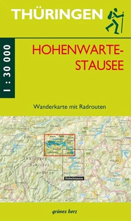 Abbildung von Gebhardt | Hohenwarte-Stausee 1 : 30 000 Wanderkarte mit Radrouten | 5. Auflage | 2017 | beck-shop.de