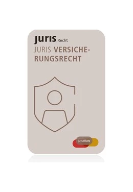 Abbildung von juris Versicherungsrecht | 1. Auflage | | beck-shop.de