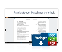 Abbildung von Praxisratgeber Maschinensicherheit - Online-Ausgabe | 1. Auflage | | beck-shop.de