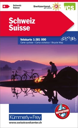 Abbildung von KuF Schweiz Radreisekarte 1 : 301 000 | 8. Auflage | 2017 | beck-shop.de