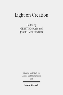 Abbildung von Roskam / Verheyden | Light on Creation | 1. Auflage | 2017 | beck-shop.de