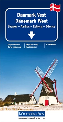 Abbildung von Dänemark West Regionalkarte 1 : 200 000 | 1. Auflage | 2017 | beck-shop.de