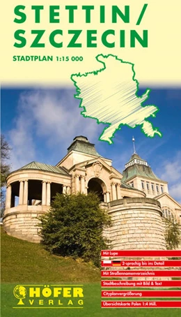 Abbildung von Höfer | Höfer Polen SP016. Stadtplan Stettin/Szczecin 1 : 15 000 | 5. Auflage | 2018 | beck-shop.de