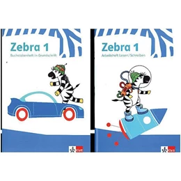 Abbildung von Zebra 1. Paket: Buchstabenheft in Grundschrift, Arbeitsheft Lesen/Schreiben | 1. Auflage | 2018 | beck-shop.de