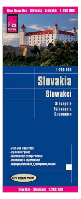 Abbildung von Peter Rump | Reise Know-How Landkarte Slowakei 1:280.000 | 3. Auflage | 2018 | beck-shop.de