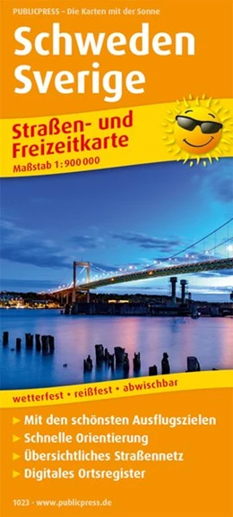 Abbildung von Schweden, Sverige 1:900.000 | 1. Auflage | 2018 | beck-shop.de